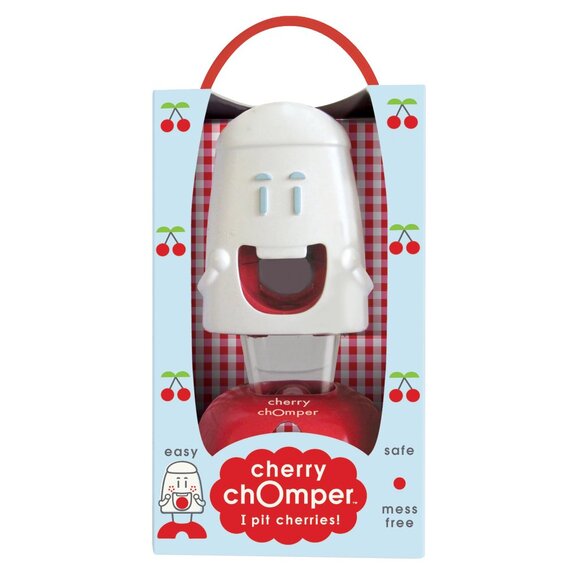 Cherry Chomper Cherry Pitter  Fun Family Friendly Kitchen Tools Olive Pitter NIB - Picture 1 of 5